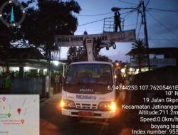 Antisipasi Kriminalitas, 9 Titik Lampu PJU di Cipacing Sumedang yang Mati Diperbaiki