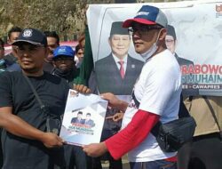Sopir Angkot di Bandung Gelar Deklarasi Dukung Prabowo-Gus Muhaimin Maju Pilpres 2024