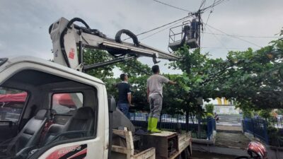 Sejumlah PJU Mati di Sumedang Diperbaiki, Sambut MTQ ke-37 Tingkat Jabar