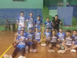 Tim Bola Voli Perkasa Cimanggung Sumedang Sukses Juarai Eksebisi U 2006 di Cirebon