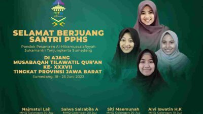 Delapan Santri Ponpes di Sumedang Ini, Ikuti MTQ ke-37 Tingkat Jawa Barat
