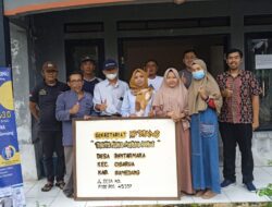 Dosen FTI Unsap Sumedang Hibahkan Aplikasi untuk PAM Desa