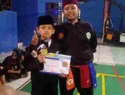 Dua Atlet Pencak Silat PSNU Sumedang Raih Juara Championsip Antar Pelajar Se-Jabar
