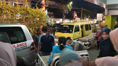 20 Orang Korban Lakalantas Bus CTU di Tasikmalaya Dievakuasi ke RSUD Sumedang