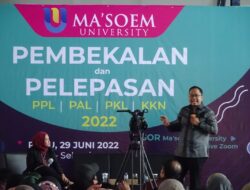 Guna Pengembangan Keahlian, Mahasiswa Ma’soem University Dilepas PPL, KKN dan PAL