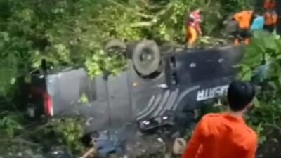 Sempat Hilang, Akhirnya Jasad Siti Munawaroh Korban Bus Masuk Jurang di Tasikmalaya Ditemukan