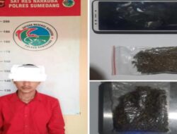 Pesan Ganja Lewat Medsos, Seorang Pria Sukasari Sumedang Diamankan Polisi
