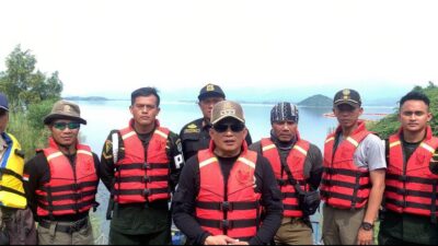 Satpol PP Sumedang Kembali Bongkar Belasan KJA di Waduk Jatigede