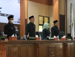 DPRD Sumedang Sahkan LPP APBD TA 2021 Dengan Catatan