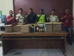 Ratusan Botol Miras Disita Satpol PP di Warung Kopi di Wilayah Ujungjaya dan Tomo Sumedang