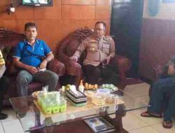Temui Kades Kiangroke, Kapolsek Banjaran Ajak Jaga Sinergitas Wilayah