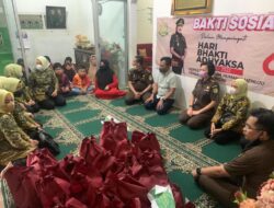 Jelang Hari Bakti Adhyaksa, Kejari Sumedang Bagikan Ratusan Paket Sembako