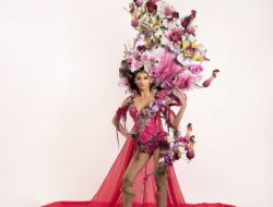 Pesona Adinda Cresheilla Berkostum “Puspa Kusuma Negara” di Miss Supranational 2022