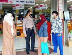 Awasi Prokes di Borma Rancaekek, Kanit Binmas Langsung Turun Tangan