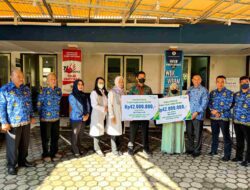 Honorer Kesbangpol Sumedang Dapat Santunan JKM dari BPJS Ketenagakerjaan