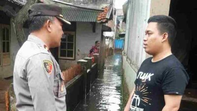 Dayeuhkolot Daerah Rawan Banjir, Kapolsek Telah Instruksikan Personel Rutin Berpatroli