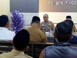 Sosialisasikan Larangan Knalpot Brong, Polsek Pacet Kumpulkan Warga