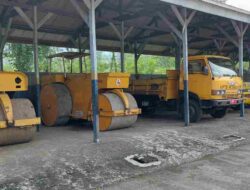 Sudah Tua, Alat Berat UPTD Peralatan dan Berbengkelan DPUTR Sumedang Kalah Saing
