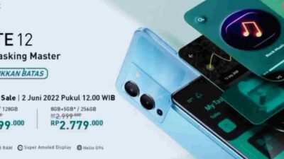 Infinix Note 12 Smartphone Termurah Dan Terbaik 2022, Kapasitas Ram 8GB
