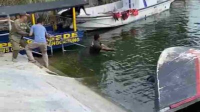 Perahu Satpol PP Sumedang Tenggelam di Perairan Waduk Jatigede