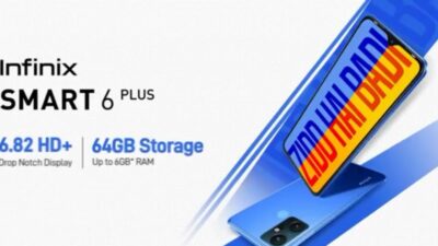 Infinix Smart 6 Plus, Ponsel Terbaru Dirilis di Bulan Agustus 2022