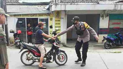 Bikin Resah, Polsek Pacet Tindak Para Pengguna Knalpot Bising