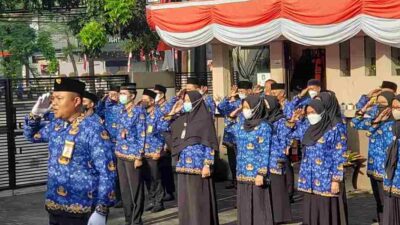 Gelar Upacara Kemerdekaan RI, Pegawai Barantan Diminta Konsisten Jaga Negeri