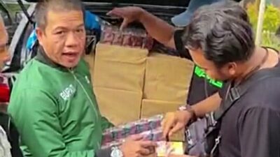 Satpol PP Bongkar Puluhan Ribu Batang Rokok Ilegal di Majalaya Bandung
