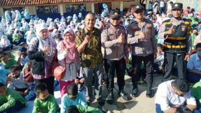 Program Go to School, Polisi Beri Penyuluhan ke Siswa SMPN 2 Cilengkrang