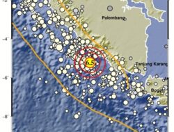 Gempa Magnitudo 6,5 Guncang Bengkulu