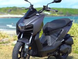 Sosok Motor Matic Berdesain Seperti Ular Mamba Siap Tantang Yamaha Aerox
