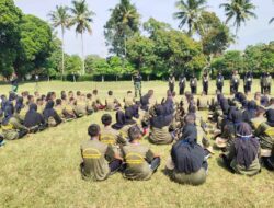 Ratusan Siswa SMK PPN Tanjungsari Ikuti Pendidikan Karakter Oleh Kodim 0610/Sumedang