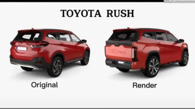 Desain Toyota Rush 2023