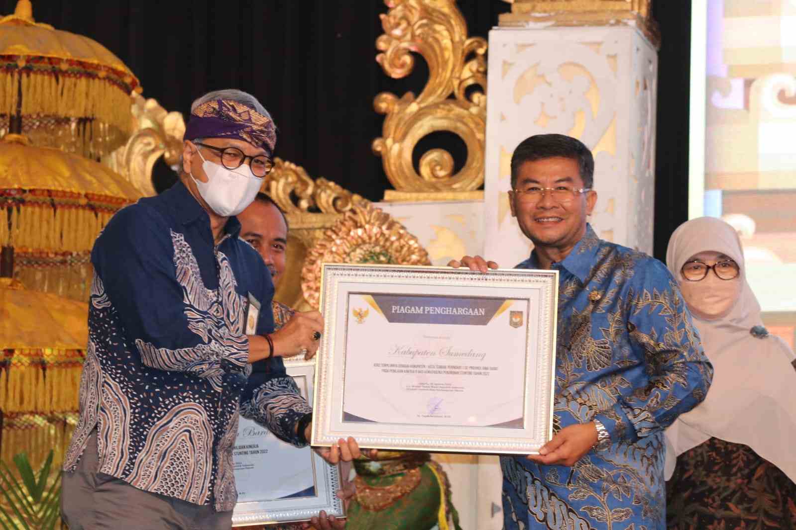 Kabupaten Terbaik Penurunan Stunting