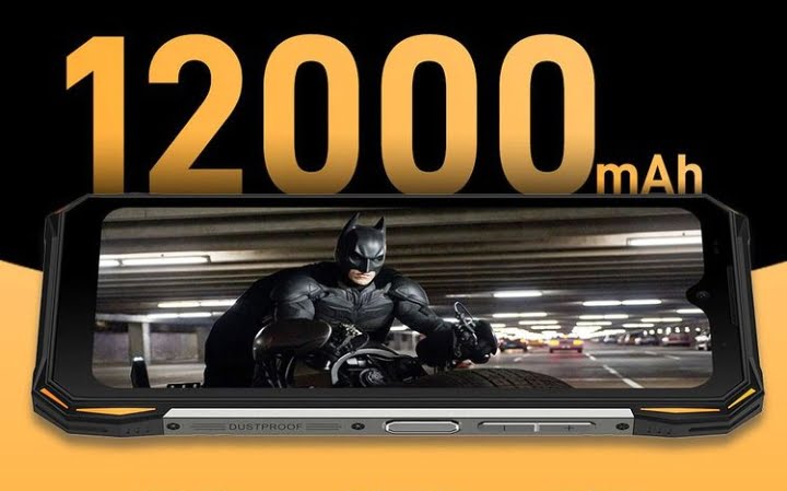 Ponsel Berkapasitas Baterai 12000mAh