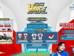 Ayo Ikutan DigiCash VRACE Bike, Walk & Run Final Series, Raih Gaya Hidup Sehat dan Hadiahnya