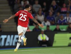 MU Menang Tipis 1-0 Atas Leicester City, Gol Jadon Sancho Jadi Kunci Kemenangan
