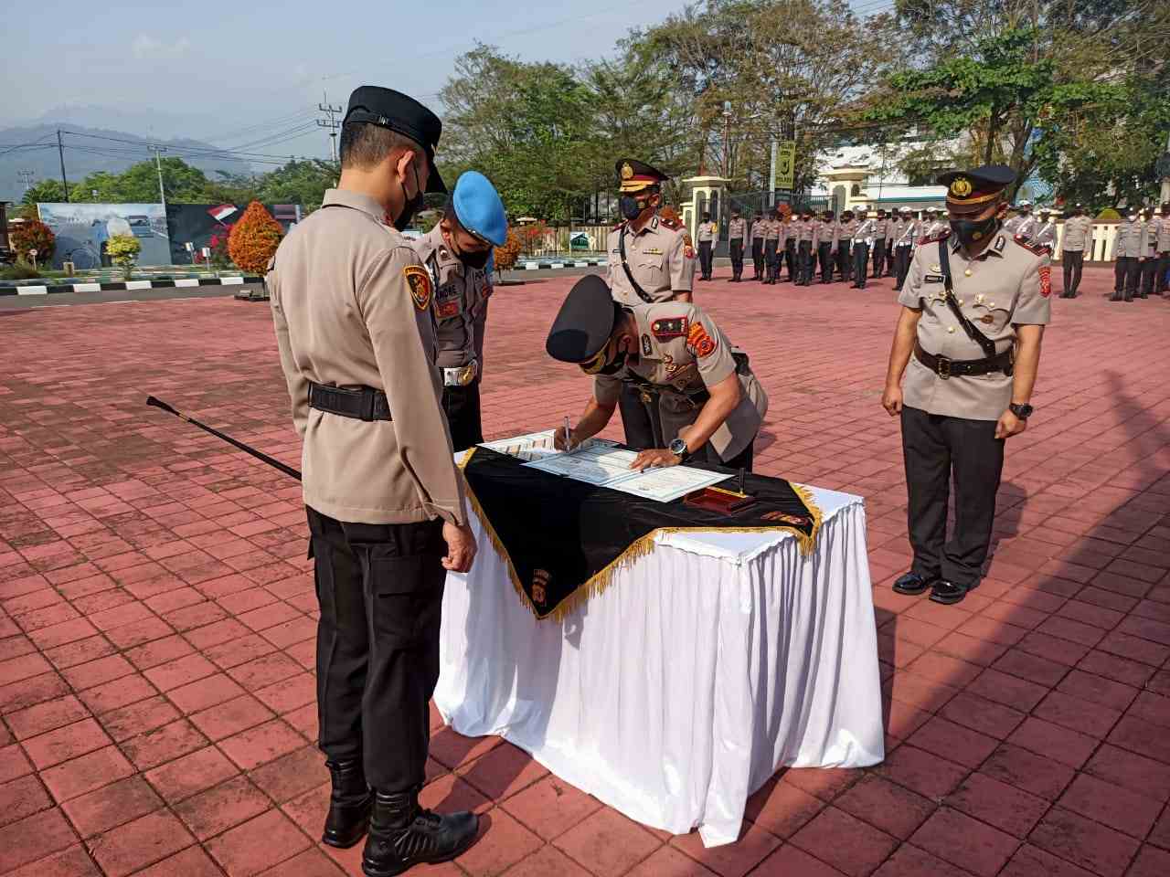 Rotasi Jabatan Polres Sumedang