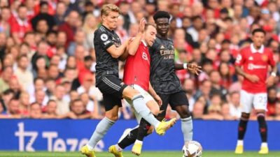 Kalah 3-1 dari The Red Devils, Arsenal Kecewa Gol Gabriel Martinelli Dianulir Wasit