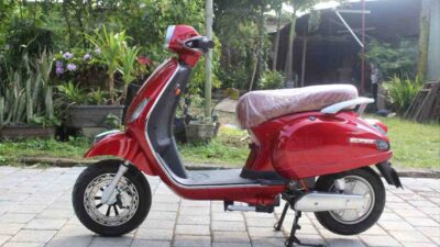 Motor Listrik mirip Vespa