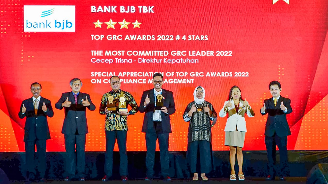 bjb Raih Top GRC