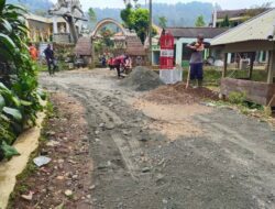 Sebentar Lagi, Jalan Cibubut Cibugel Sumedang Akan Lecir Dihotmix