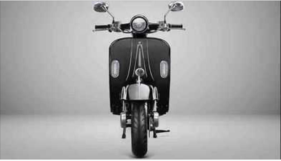 Motor listrik mirip Vespa Klasik