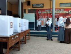 Belajar Demokrasi, Pemilihan Ketua Osis SMA PGRI Parakanmuncang Sumedang Dipilih Secara Langsung