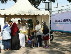 Hari Pertama Pasar Murah, Ratusan Kilo Telur Ludes Diburu Warga