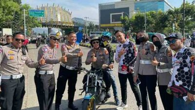 Tekan Geng Motor, Polresta Bandung Gandeng Komunitas Stunt Rider