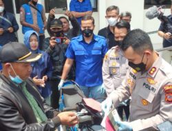 Warga Sumedang Ini Sumringah, Setelah 2 Bulan Motornya Hilang, Kini Kembali Lagi