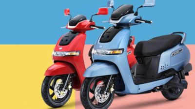 Skuter Listrik TVS IQube, Bawa Fitur Super Canggih dengan Asisten Suara Cerdas