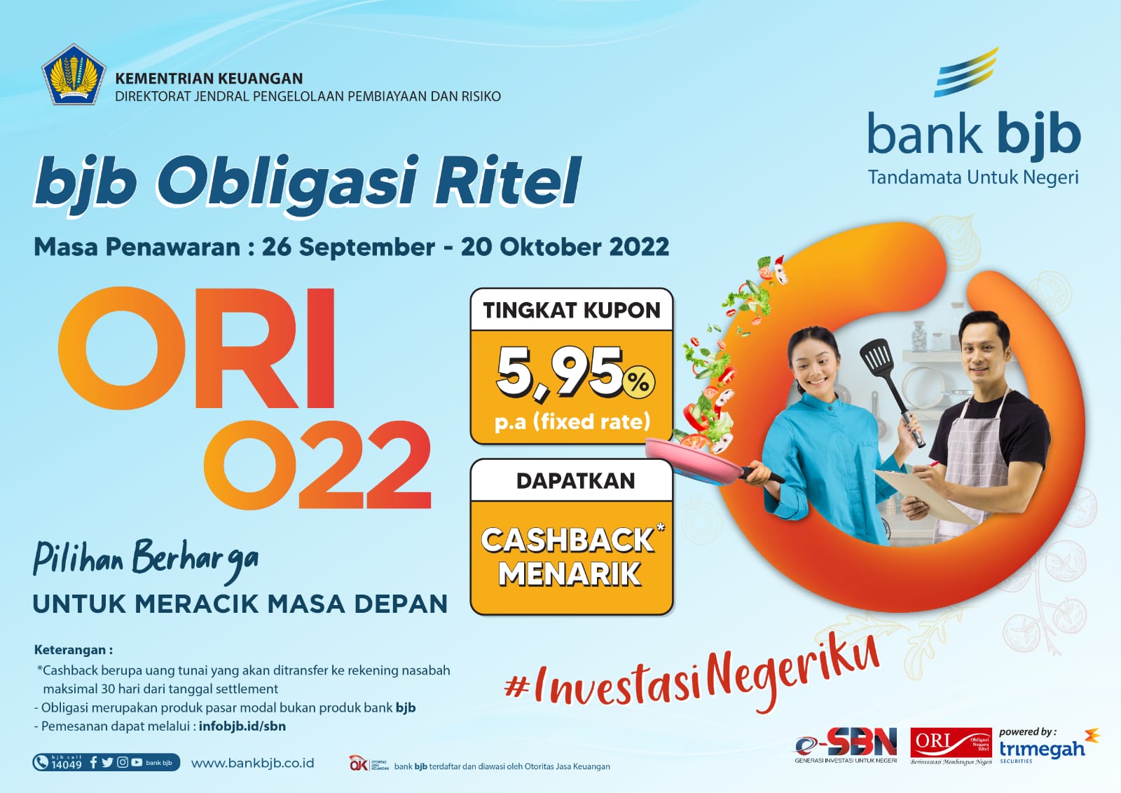 bjb Obligasi Ritel ORI022