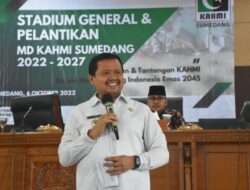 Dalam Hadapi Dinamika Global,Bupati Sumedang Ajak KAHMI Siapkan Tiga Strategi